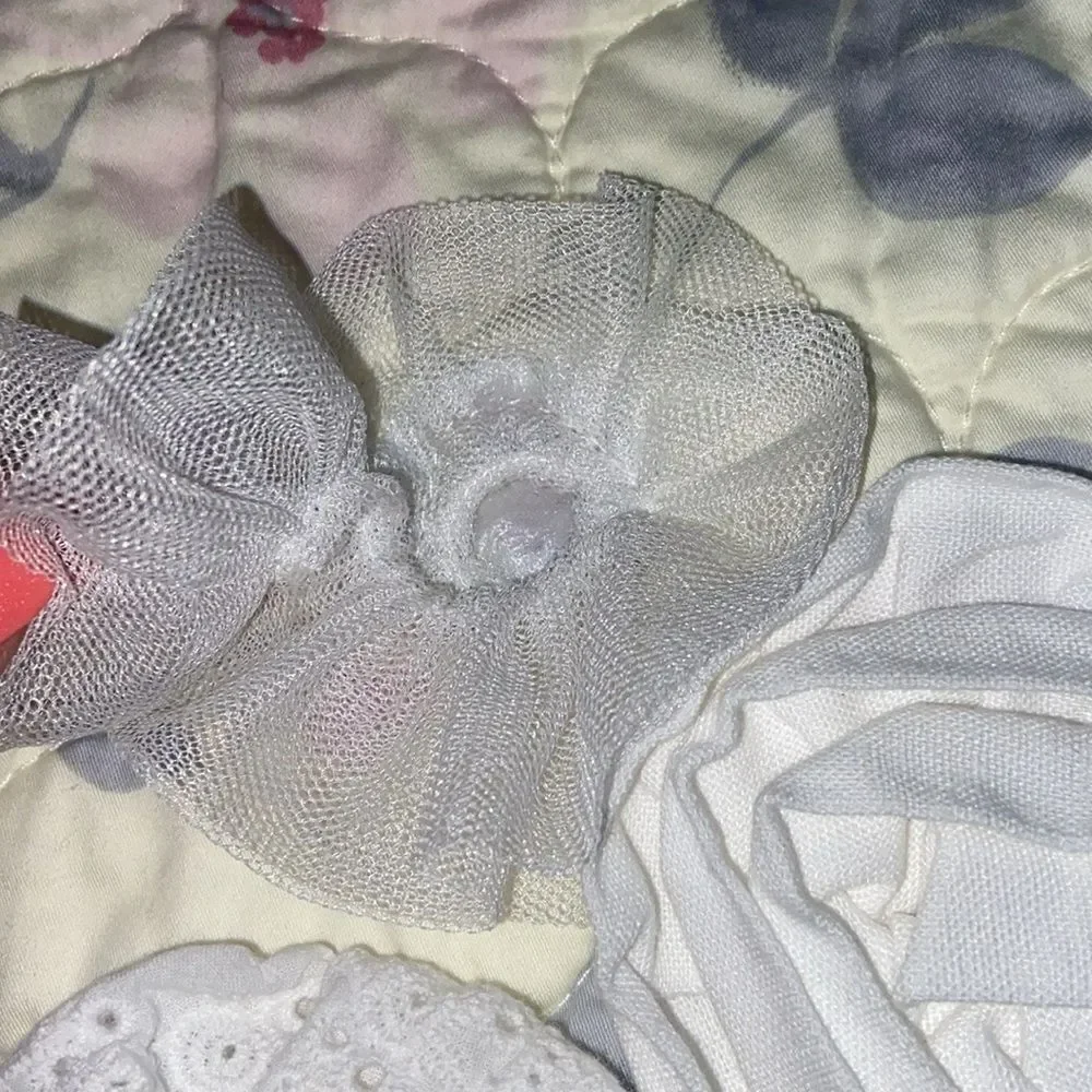Wendy Bellissimo Floral Quilted Crib Blanket with Ruffle Edges